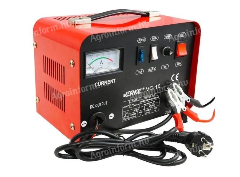 Batterieladegerät, 6-12 Volt, Batterieladegerät * Verke VC-10 V80001 * Batterieladegerät