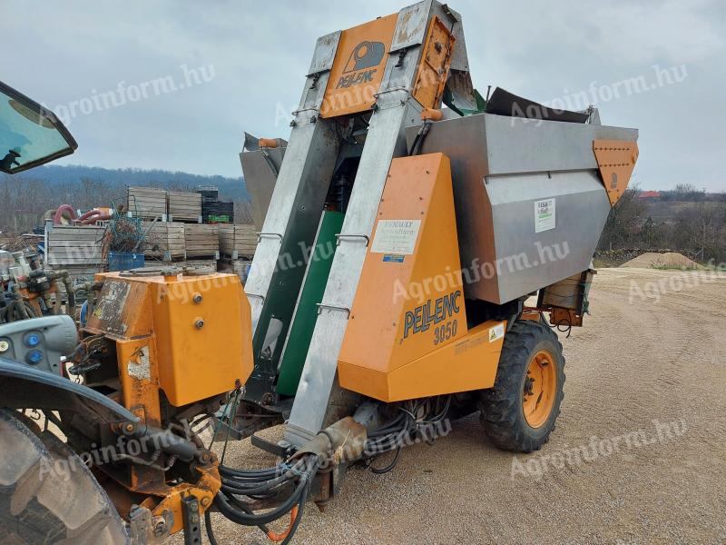 Pellenc 3050 trailed harvester renovated