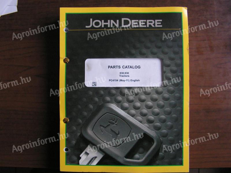 John Deere 830, 930 traktor alkatrész katalógus