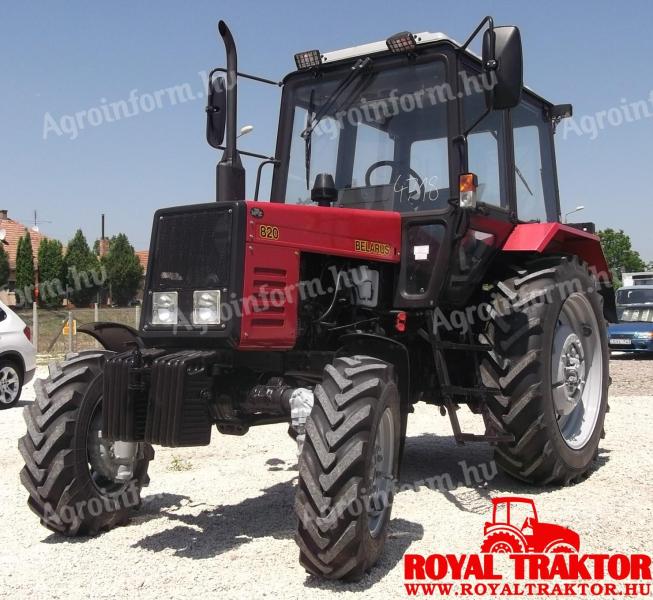 BELARUS MTZ 820 TRAKTOR RAKTÁRKÉSZLETRŐL