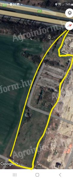 Land for sale in industrial zone