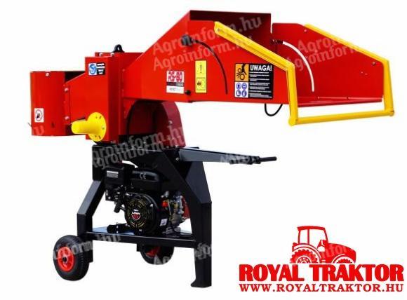 REMET RS-80 Wood chipper with 4 or 6 knives - ROYAL TRAKTOR