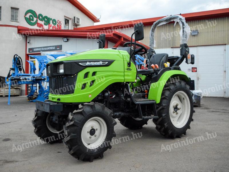 Malotraktor Avenger A26V, 4WD, 25 HP ze skladu