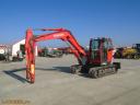 Kubota KX080-3 gumitalpas midikotró