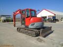 Kubota KX080-3 gumitalpas midikotró