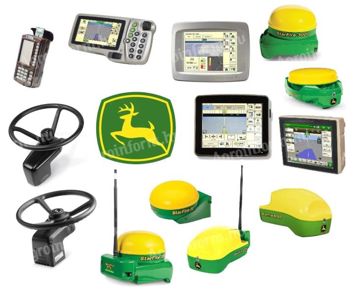 John Deere Antenna Monitor Automata kormány Sorvezető (ATU 300 Greenstar Starfire Display)