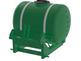 Polyfarm 660 literes front tartály