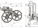 GEO DISK-650 hidromotoros,  kitérő sorművelő kasza,  raktárkészletről