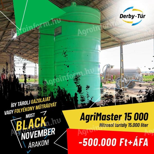 AgriMaster 15.000 Rezervor Nitrosol, depozitare îngrășăminte lichide