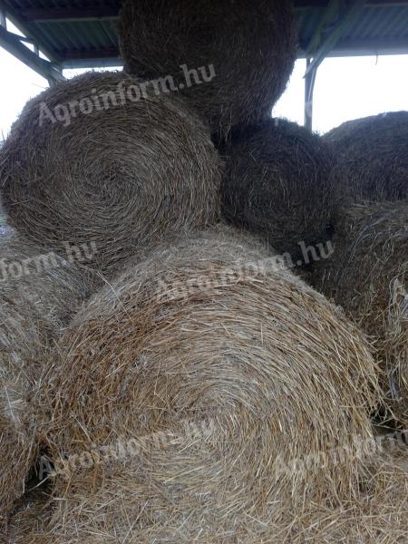 Straw round bales for sale