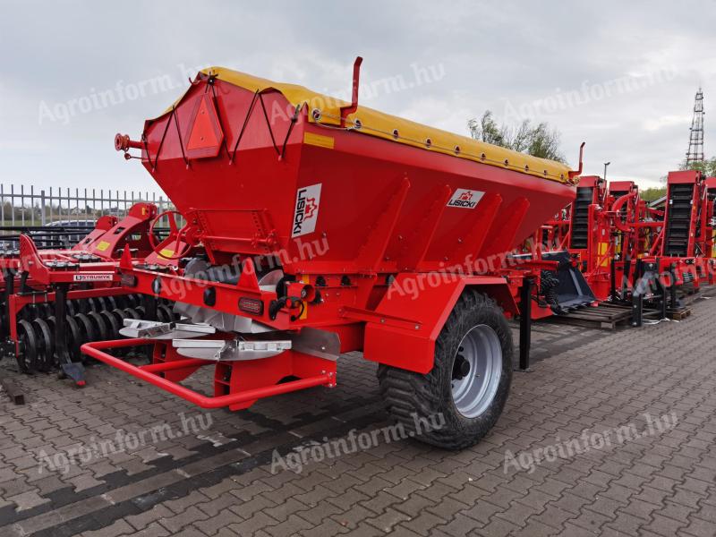 Lisicki N062/1 fertilizer, lime, salt, sand spreader 5T