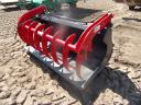 Manure bucket, manure fork, 2 meter EURO connection, NEW condition