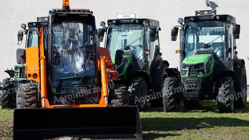 Mali utovarivač Locust L904 45 kW s osnovnim okvirom sa zalihe