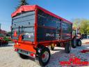 Palaz 15 tonne triple axle tilting agricultural trailer