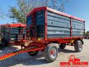 Palaz 15 tonne triple axle tilting agricultural trailer