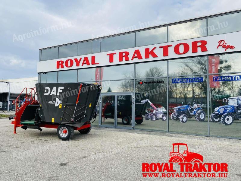 DAF T-REX 8V Takarmánykeverő és Kiosztókocsi