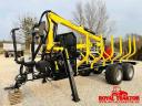 Hydrofast H9 crane forestry finishing trolley