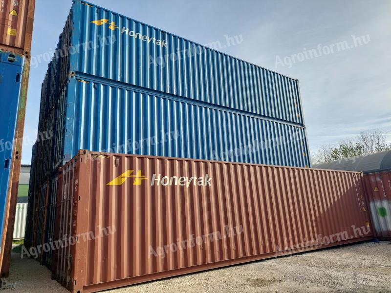 40' HC extra high, ca nou container maritim, container de depozitare, depozitare
