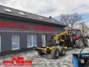 Hydrofast H9 crane forestry finishing trailer