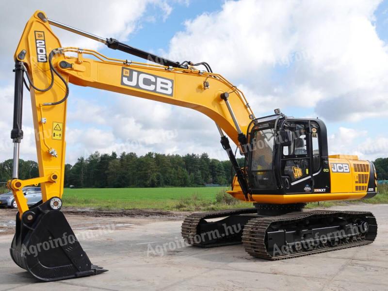 JCB 205 / 2023 / 10üó / Kalapácskör / Lízing 20%-tól