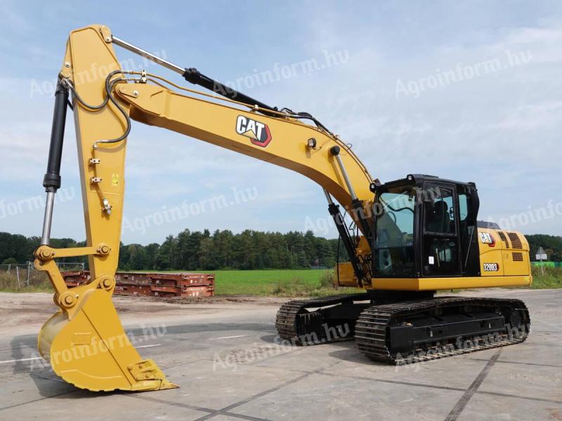 Caterpillar 320D3 / 2022 / 10üó / Kalapácskör / Lízing 20%-tól