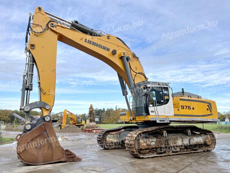 Liebherr R976HD / 2016 / 3700üó / Kalapácskör / Lízing 20%-tól