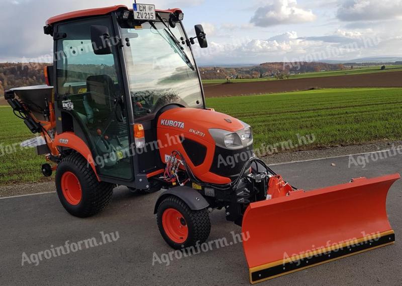 Kubota BX231 / Kommunális / 2019 / 60üó / 4x4 / Lízing 20%-tól