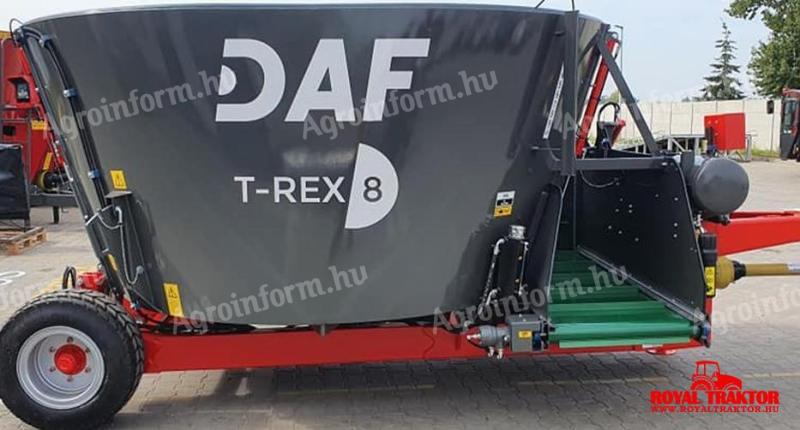 DAF T-REX 8 Takarmánykeverő és Kiosztókocsi