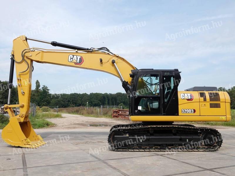 Caterpillar 320D3 / 2021 / ÙJ / Klíma / Kalapácskör / Lízing akár 20% -tól 0% Àfával