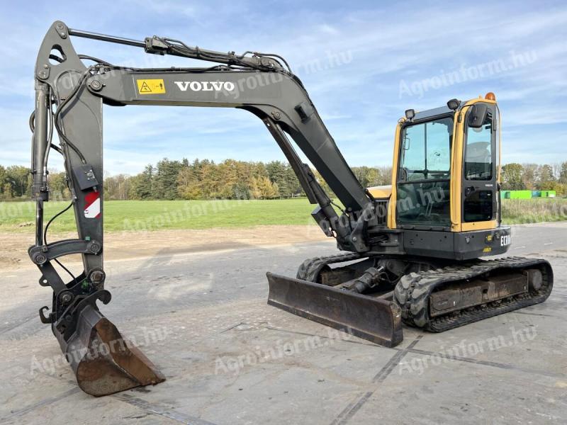 Volvo ECR88 Plus / 2013 / 9100üó / Lízing 20%-tól