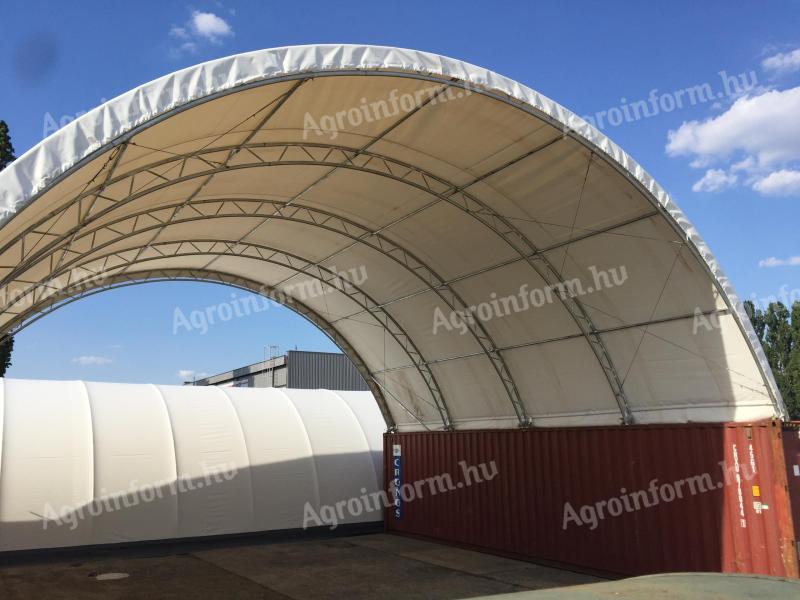 Cort container 6 m x 12 m x 2 m din stoc