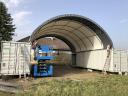 Cort container 6 m x 12 m x 2 m din stoc