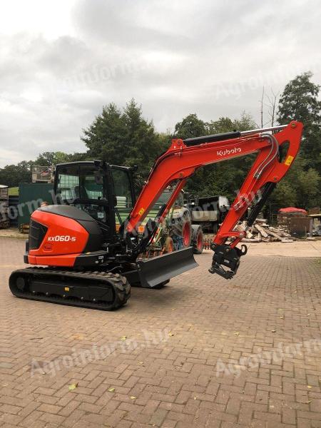 Kubota KX060-5 / 2021 / 200üó / Klíma / Lízing 20%-tól