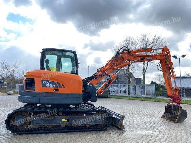 Doosan DX85 R-3 / 2016 / 1800üó / Klíma / Lízing 20%-tól