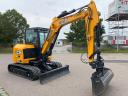 JCB 60C-2 / 2022 / GARANCIA / 20üó / Lízing 20%-tól