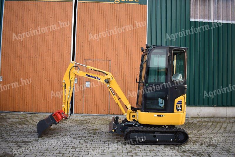 Komatsu PC16 R-3HS / 2022 / 5üó / Kanalakkal / Lízing 20%-tól