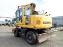 Komatsu PW160-8 / 2015 / 7100üó / Kalapácskör / Lízing 20%-tól