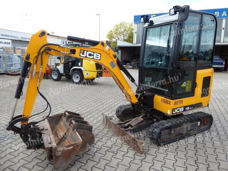 JCB 19C / 2019 / 920üó / Kalapácskör / 3db kanál / Lízing 20%-tól