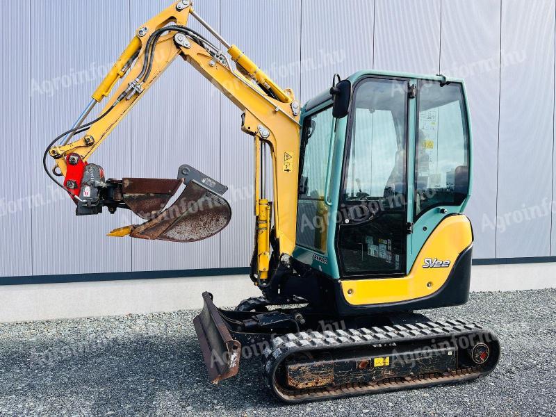 Yanmar SV22 / 2016 / 1850üó / Kalapácskör / Lízing 20%-tól