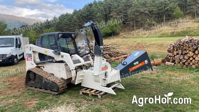 Hidravlični krtačni rezalnik za stroje Bobcat, max. 15 cm / Lignum M Hydro