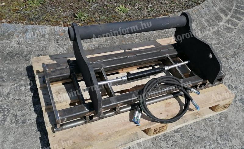 Homlokrakodó váltóadapter / gyorscsatlakozó Szett 3300kg Manitou-hoz AL-ról Euro-ra