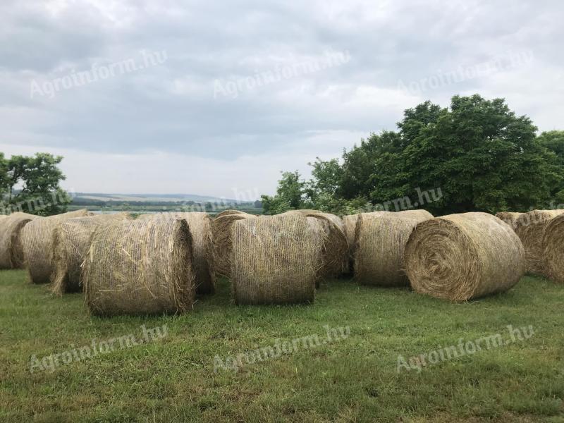 Rasen und Heuballen zu verkaufen