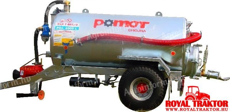 POMOT 4000 L TARTÁLYKOCSI