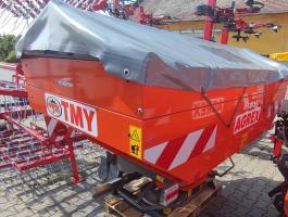 Precízisós Agrex TMY-W 1700 függesztett 2 tárcsás trágyaszóró, súlymérős, ISOBus-os