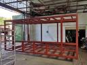 Container frame, mobile home frame 3x8 m