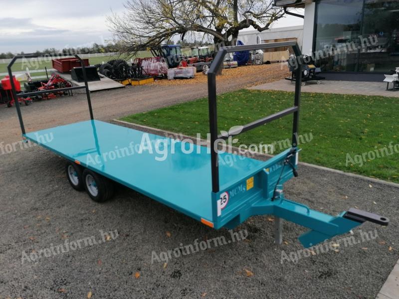 Single axle plantation trailer for fruit picking (420 cm) / MCM P125-420