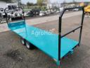 Single axle plantation trailer for fruit picking (420 cm) / MCM P125-420