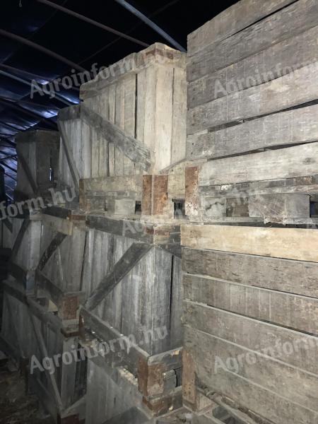 Used wooden containers for sale