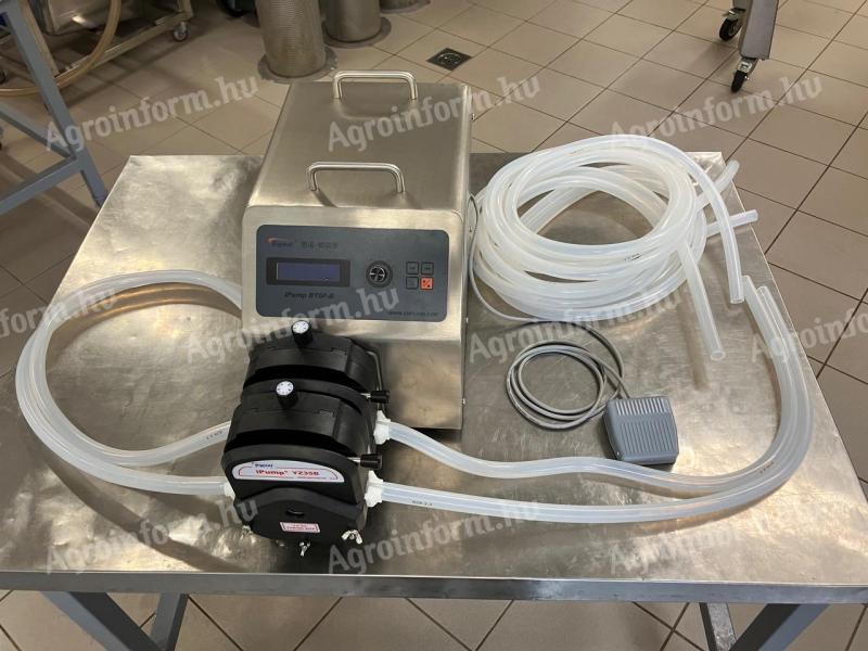 Peristaltic pump, double head, capable of precise dosing