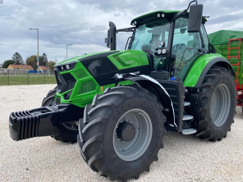 NEW DEUTZ-FAHR 6160 AGROTRON (161 LE) PREMIUM GERMAN TRACTOR FROM STOCK IN ACTION